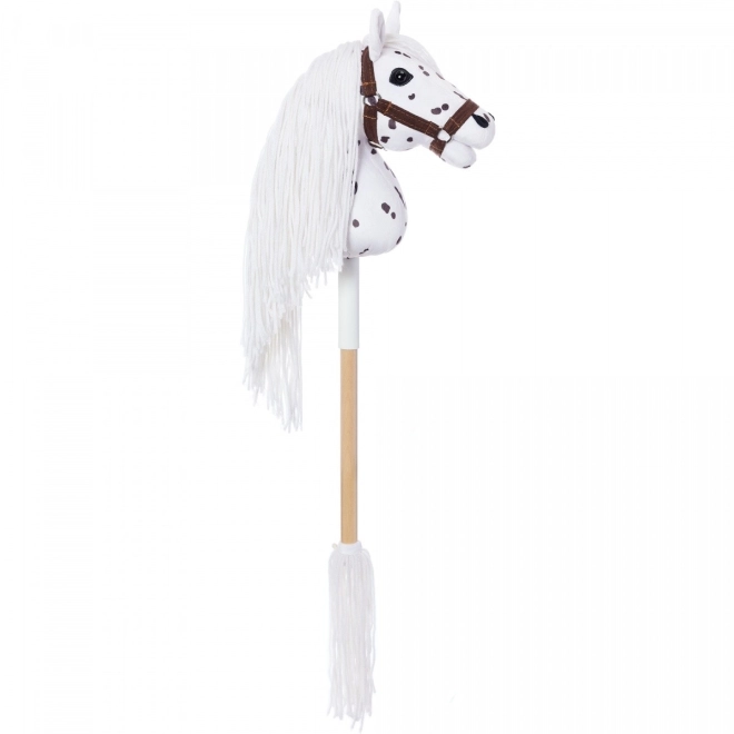 Hobby Horse HOPPIHORSE A4 Leopard - biely