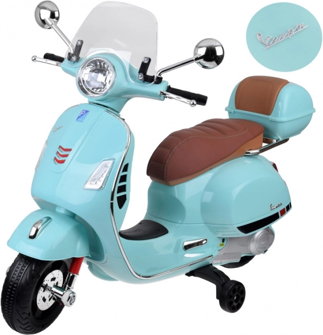 Elektrický skúter Vespa GTS Super pre deti – Zelená