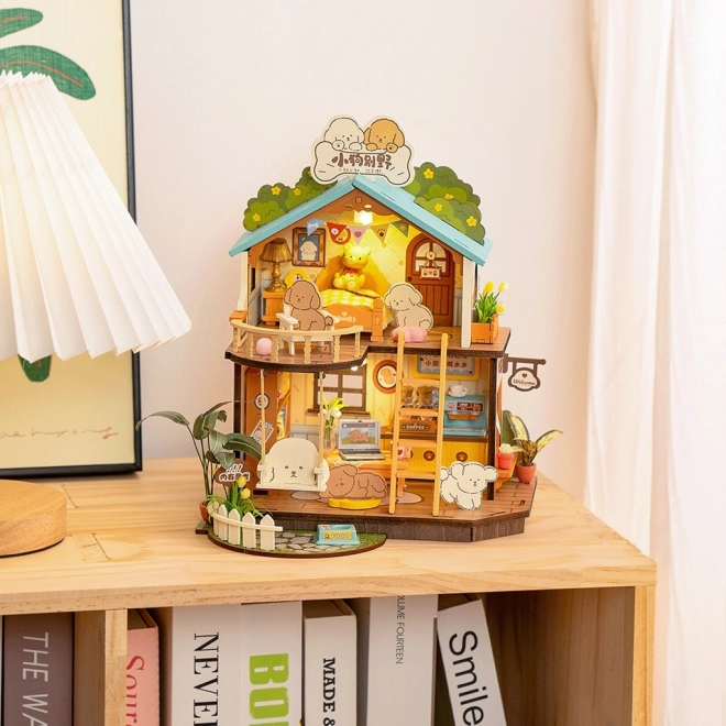Miniatúrny domček Domček pre šteniatka