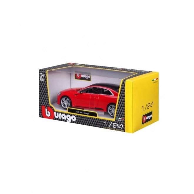 Bburago Audi RS 5 Coupe červený 1:24