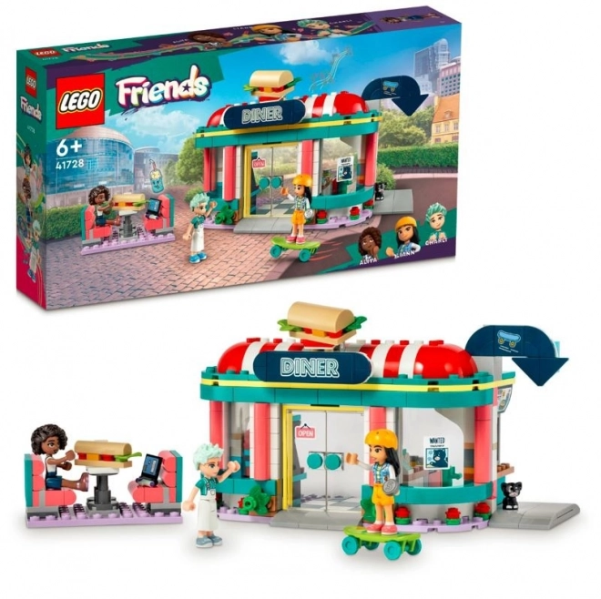 LEGO Friends Bistro v Centre Heartlake