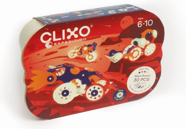 Magnetické kocky Clixo Marťanská expedícia