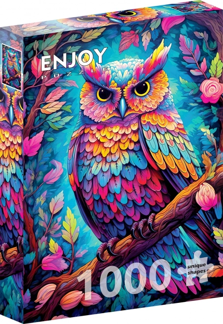 Puzzle Oslnivá sova 1000 dielikov