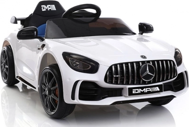 Auto na batériu Mercedes GTR biely