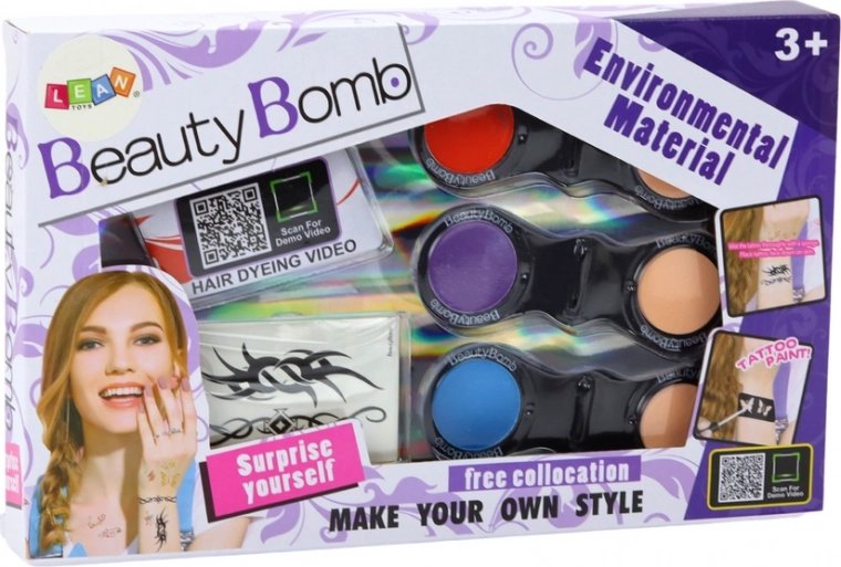 Farebné tiene pre vlasy