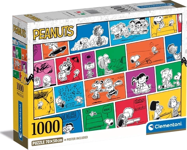 Clementoni Puzzle Peanuts 1000 Dielikov