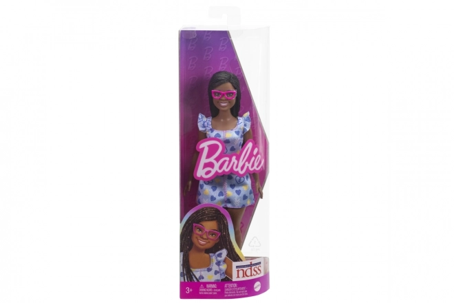 Barbie modelka - tričko s veľkým srdcom