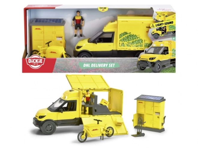 Súprava s vozidlom DHL 25 cm