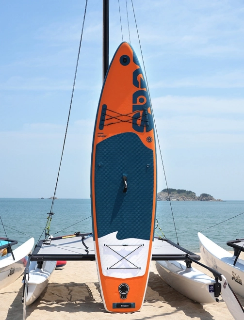 Nafukovací paddleboard Beach Dolphin oranžový