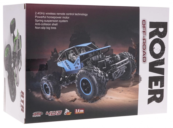 Crawler R/C Niebieski 1:16