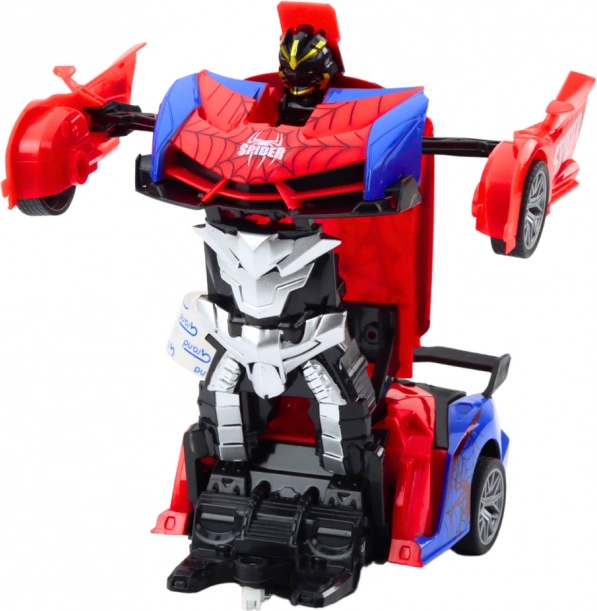 Závodné Auto a Robot Spider Diaľkové Ovládanie 2v1