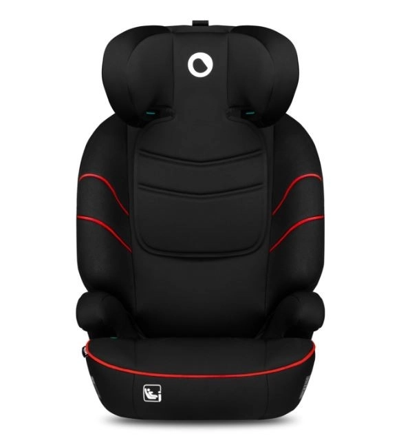 Autosedačka Lionelo Lars i-Size Black Red – Športová čierna červená