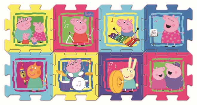 Penové puzzle Prasiatko Peppa