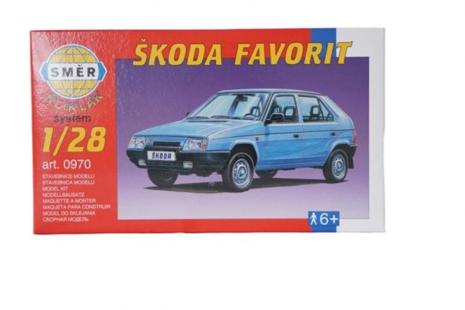 Škoda Favorit stavebnica