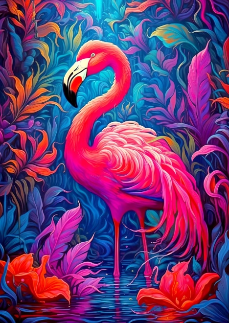 Puzzle Plameniaky 1000 Dielikov