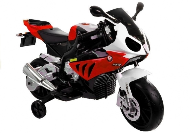 Detský elektrický motocykel BMW S1000RR Červený