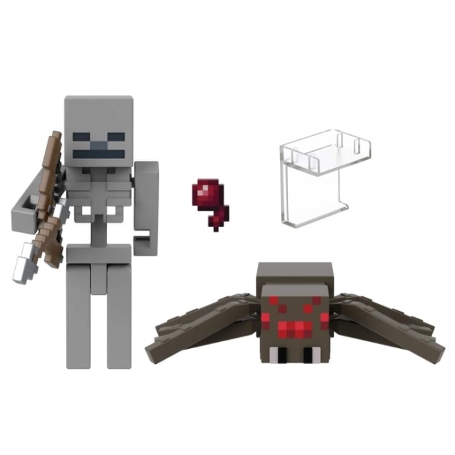 Figúrka Minecraft Skeleton a Spider