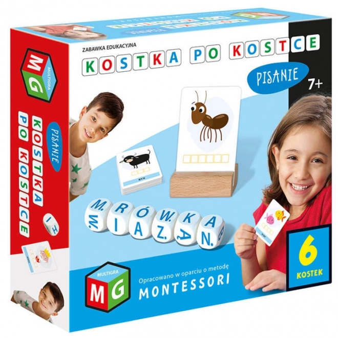 Hra Kostka po kostce - písanie