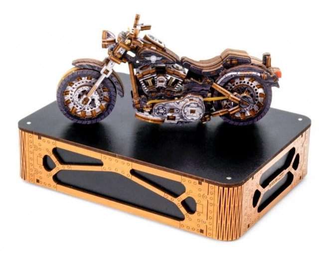 Drevené 3D Puzzle Motorka Cruiser Limitovaná Edícia