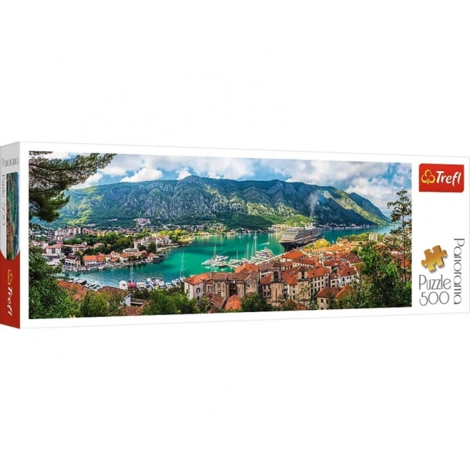 Trefl panoramatické puzzle 500 dielikov Kotor, Čierna Hora