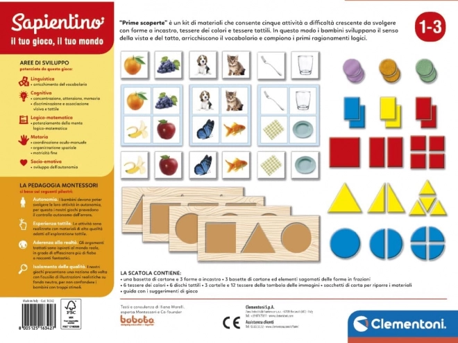 Clementoni súprava Montessori: Prvé objavy