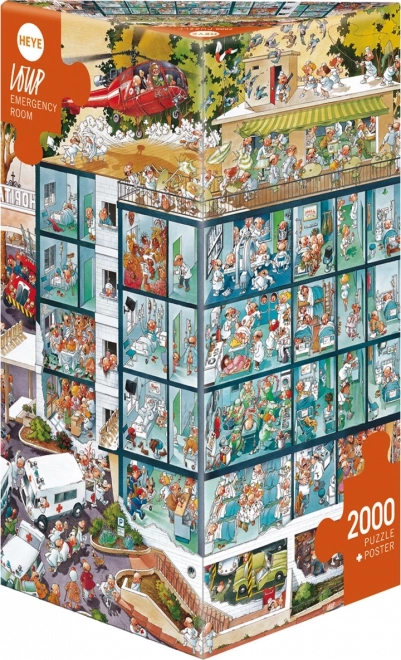 Heye Puzzle Pohotovosť 2000 dielikov