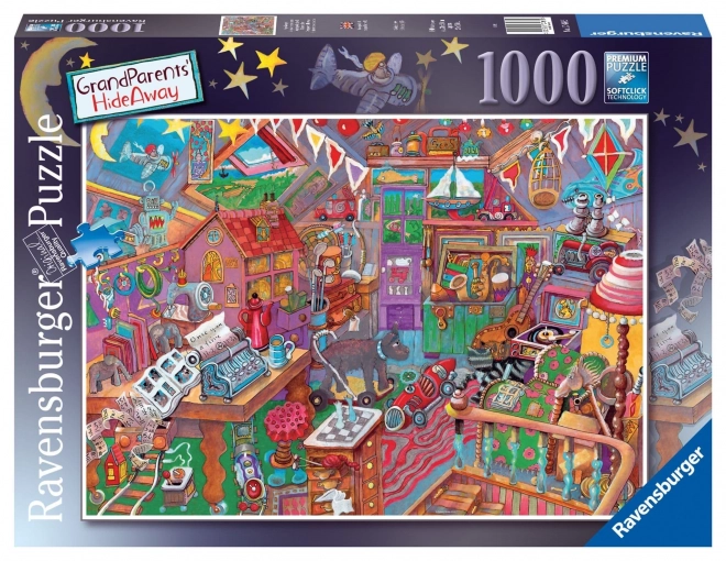 Puzzle Podkrovie 1000 dielikov