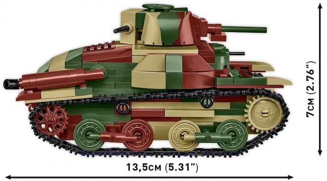 Japonský ľahký tank Type 95 Ha-Go - stavebnica COBI