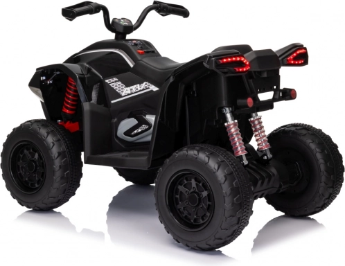 Pojazdný štvorkolák Fast Wheel čierny