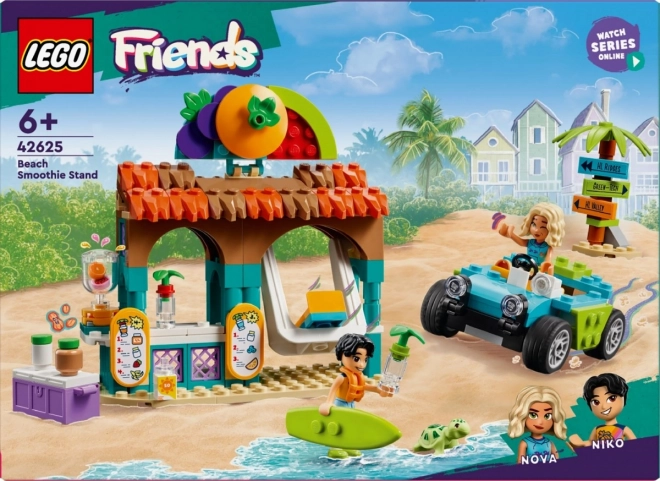 Lego Friends plážový stánok s koktailmi