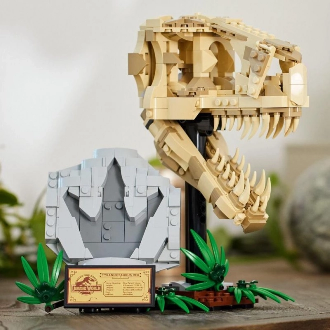 LEGO Jurassic World Dinosauří fosílie: Lebka T-rexa