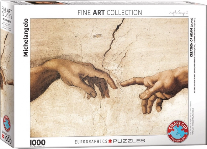 Eurographics puzzle Stvorenie Adama 1000 dielikov