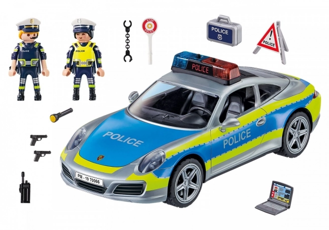 Set s vozidlom Porsche 911 Carrera 4s Polícia