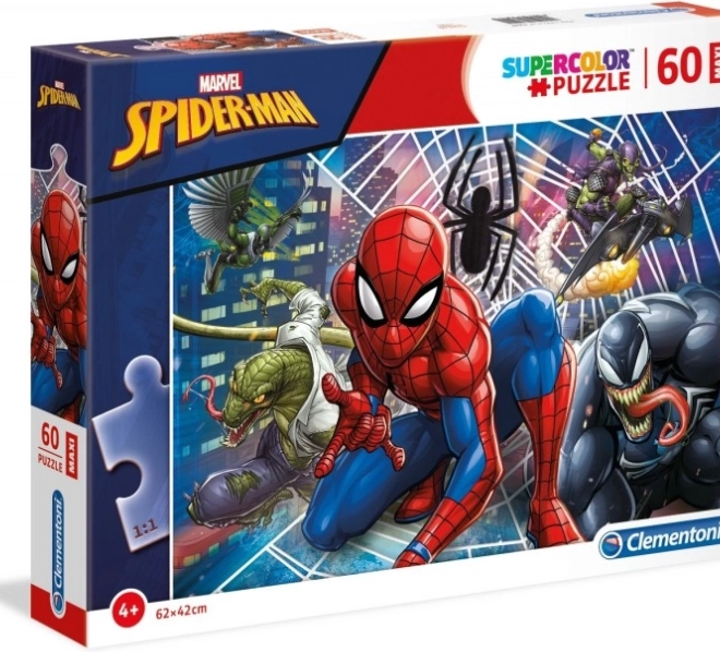 Puzzle 60 dielikov Maxi Super Color – SPIDER-MAN