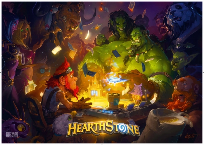 Puzzle Hearthstone: Heroes of Warcraft 1000 dielikov