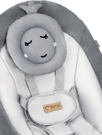 Komfortné sedadlo s vankúšikom a bezpečnými pásmi