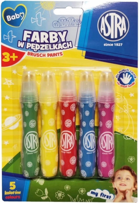 ASTRA Farby v štetcoch, 5 ks