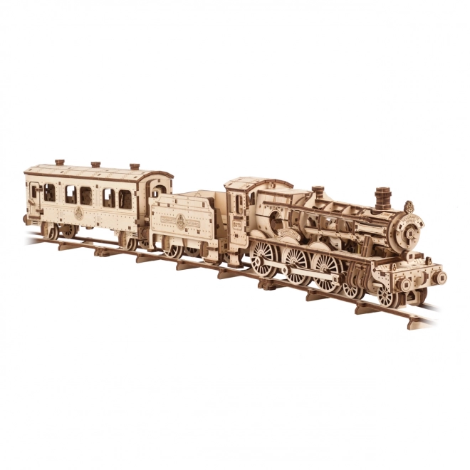 3D drevený mechanický model Harry Potter Rokfortský expres