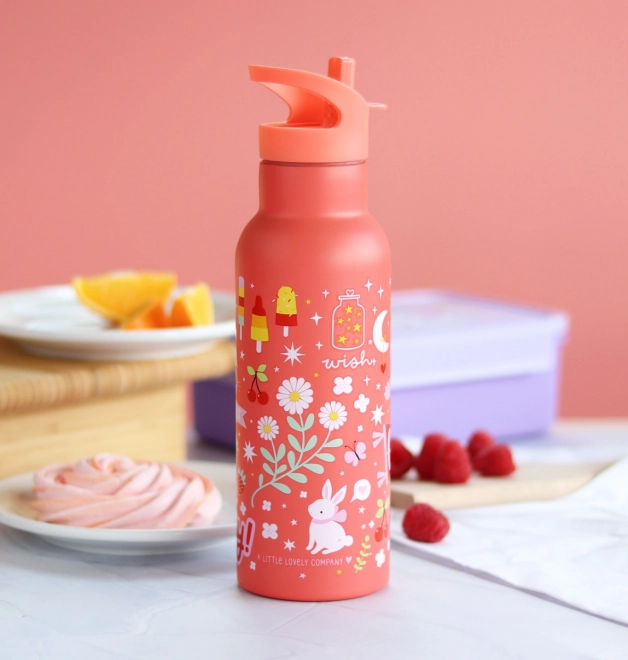 A Little Lovely Company Nerezová fľaša na pitie 500 ml – Zábava