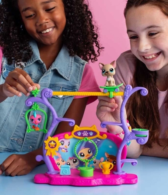 Hasbro Littlest Pet Shop Hrací sada: Talentované zvieratká