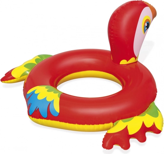 Hravý dizajn papagája, ktorý deti milujú