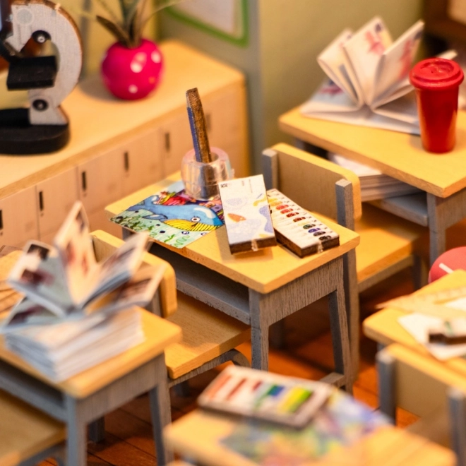 Miniatúra domčeka 2Kids Toys Školská Trieda