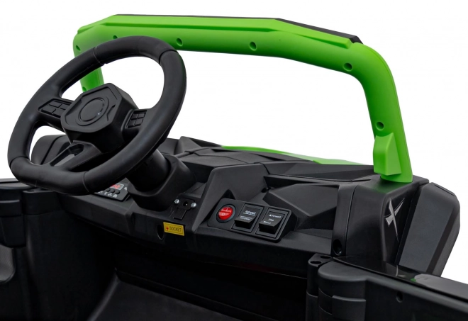 Detské elektrické auto Buggy UTV 2000M Racing Zelené