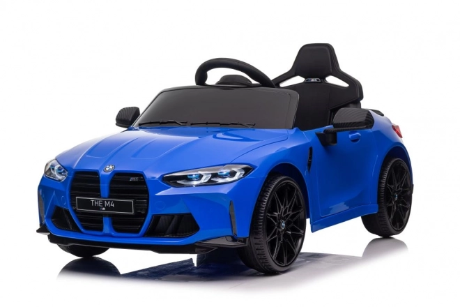 Elektrické auto BMW M4 modré