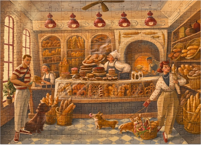 DODO Puzzle Obchody: Pekáreň 300 dielikov