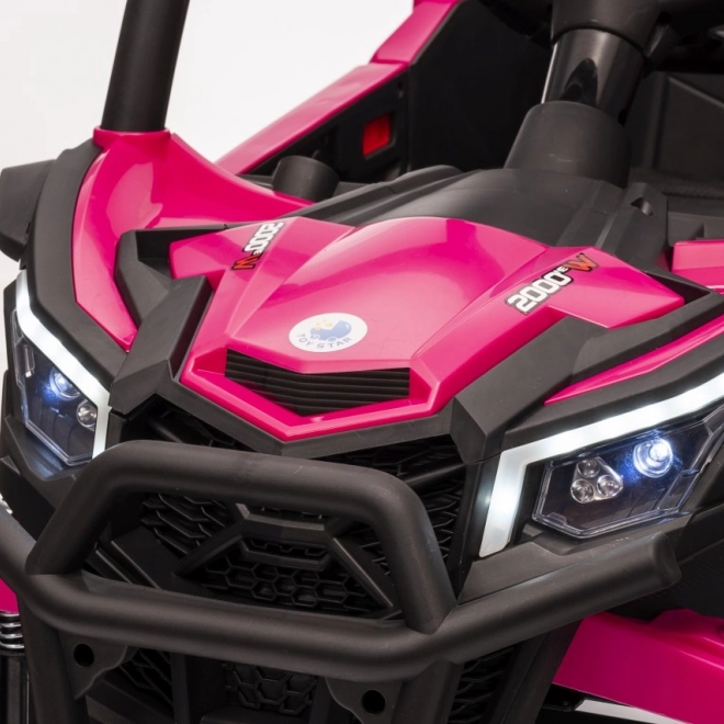 Detský elektromobil Buggy Madman UTV-MX ružový