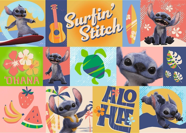 Puzzle Lilo & Stitch – havajské dobrodružstvo 200 dielikov