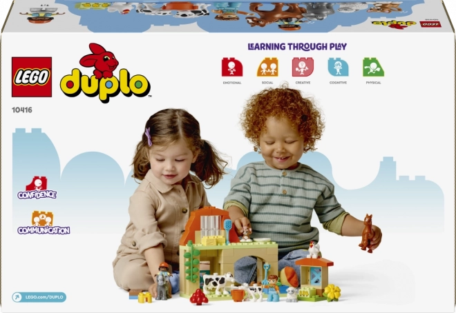 LEGO Duplo Starostlivosť o zvieratká na farme