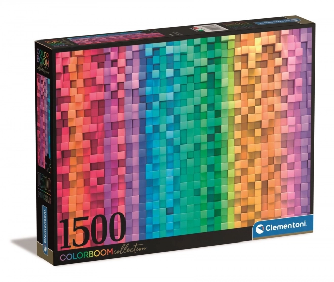 Clementoni Puzzle Color Boom Pixels 1500 dielikov