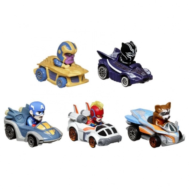 Hot Wheels Racerverse Marvel Sada 5 Autíčok